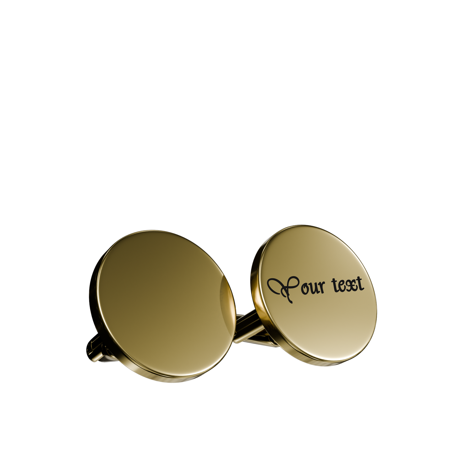 Personalised Cufflinks in Silver, Gold, Black, and Rose Gold – The Perfect Gift for Him