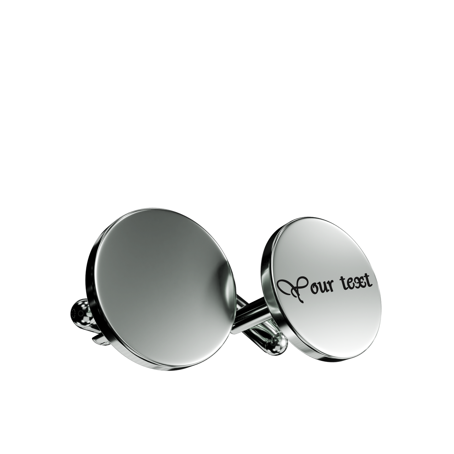 Personalised Cufflinks in Silver, Gold, Black, and Rose Gold – The Perfect Gift for Him