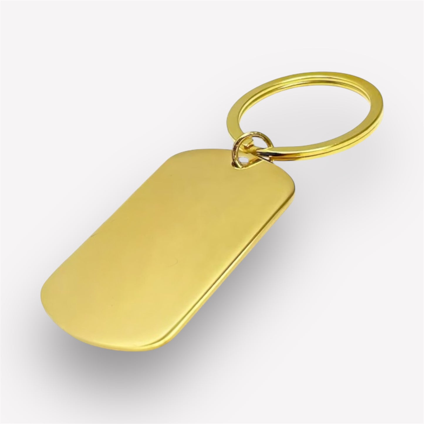 Gold oval keychain with engraved image and calendar β Personalised gift with custom photo and date