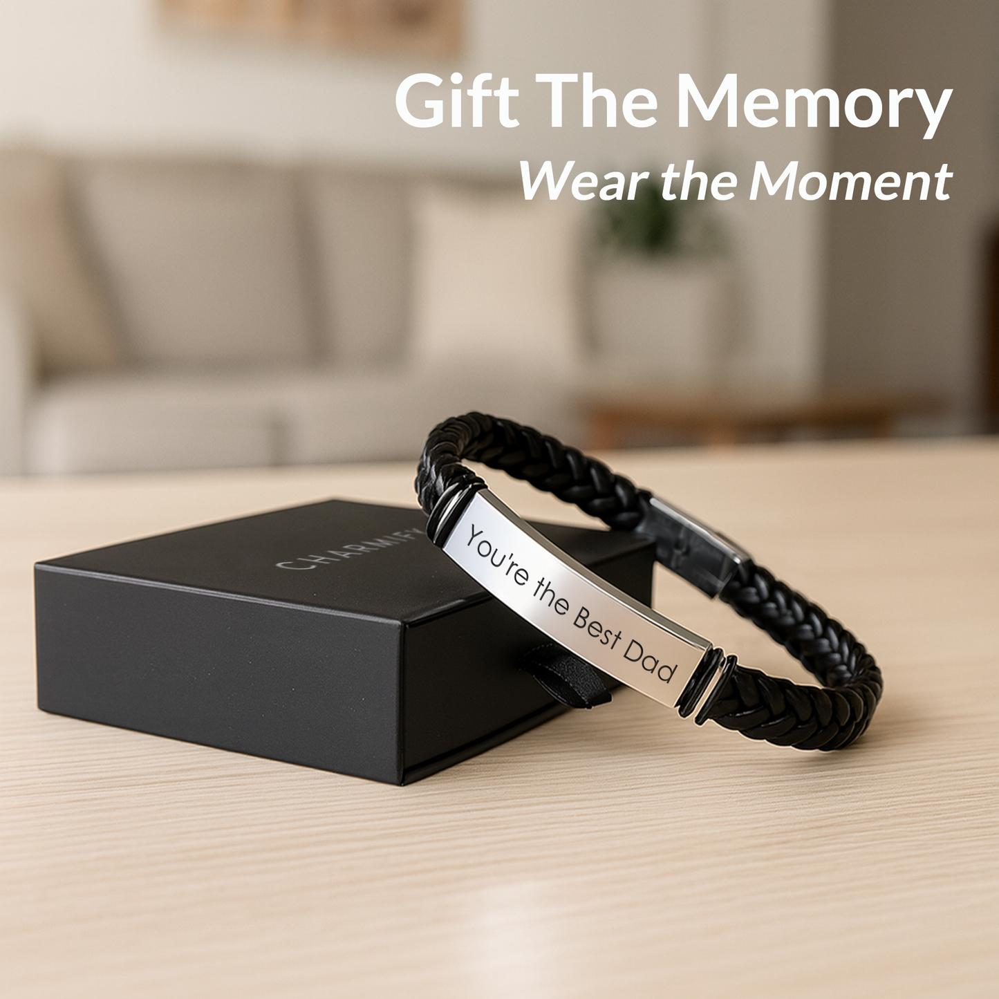 Personalised Bracelet with Custom Engraving