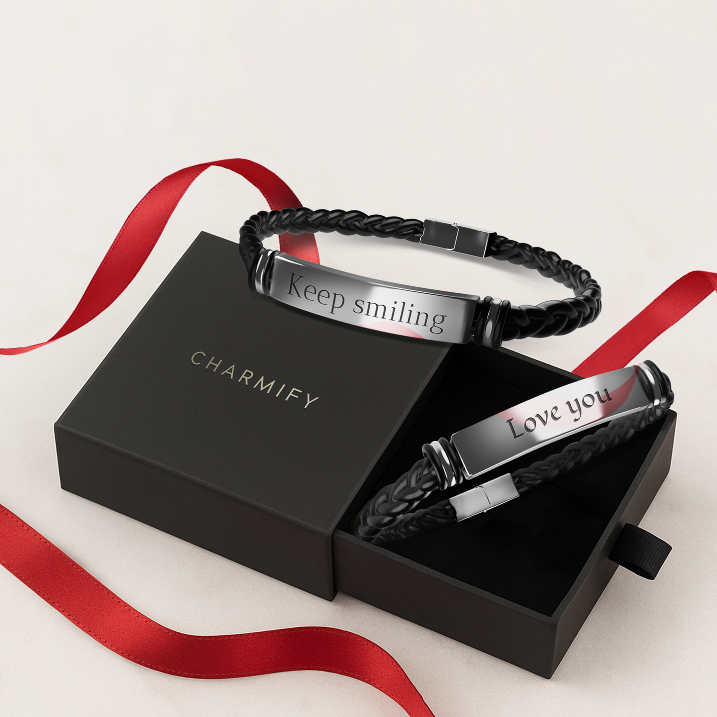 Personalised Bracelet with Custom Engraving