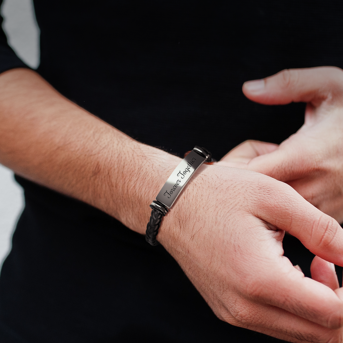 Personalised Bracelet with Custom Engraving