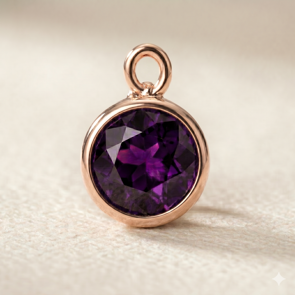 Personalised Initial & Birthstone Disc Necklace