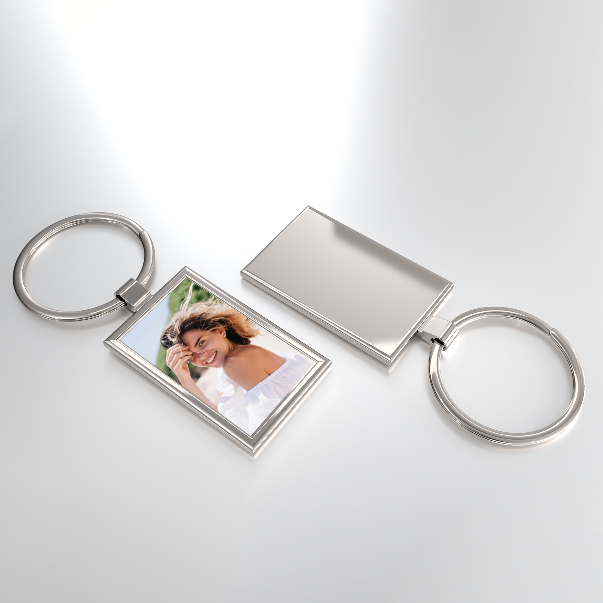 Custom Color Keychains Charming Silver Keychain – Custom Color Edition – CHARMIFY