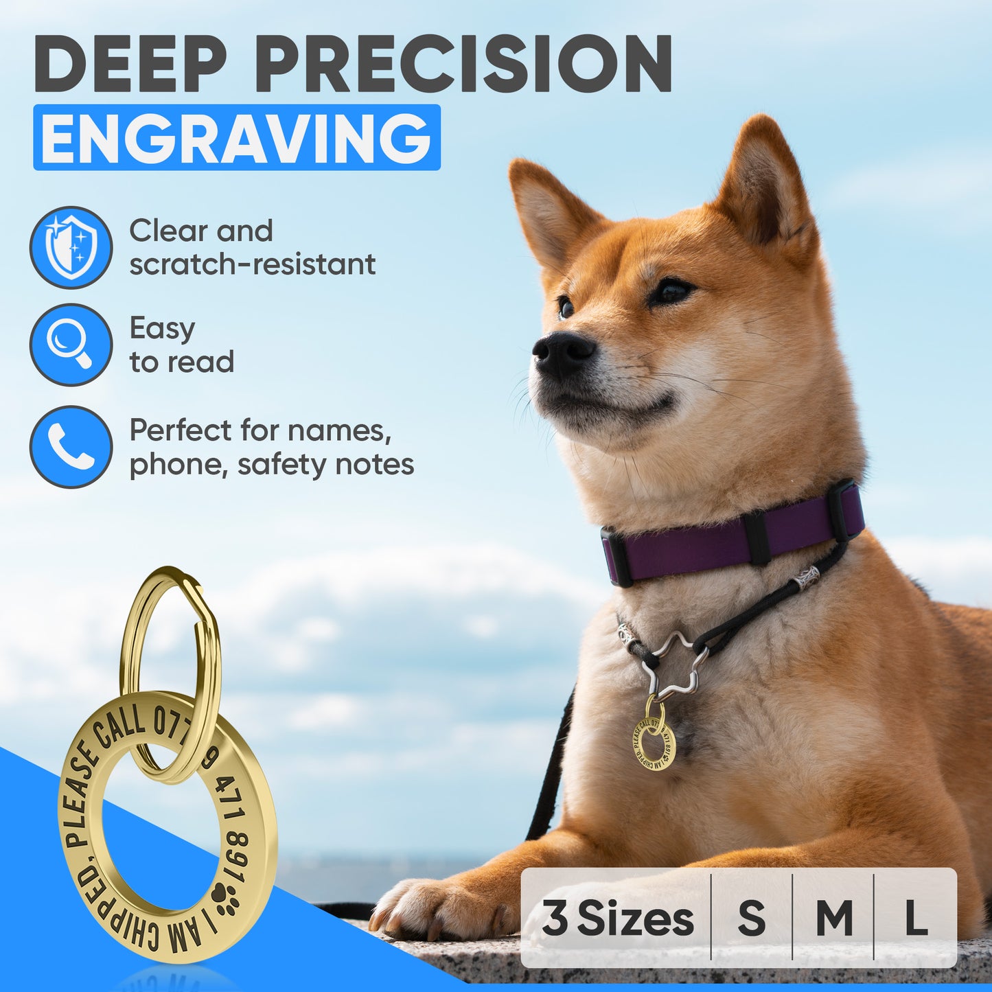 Premium Personalised ID Tags, Built for Their Everyday Adventures