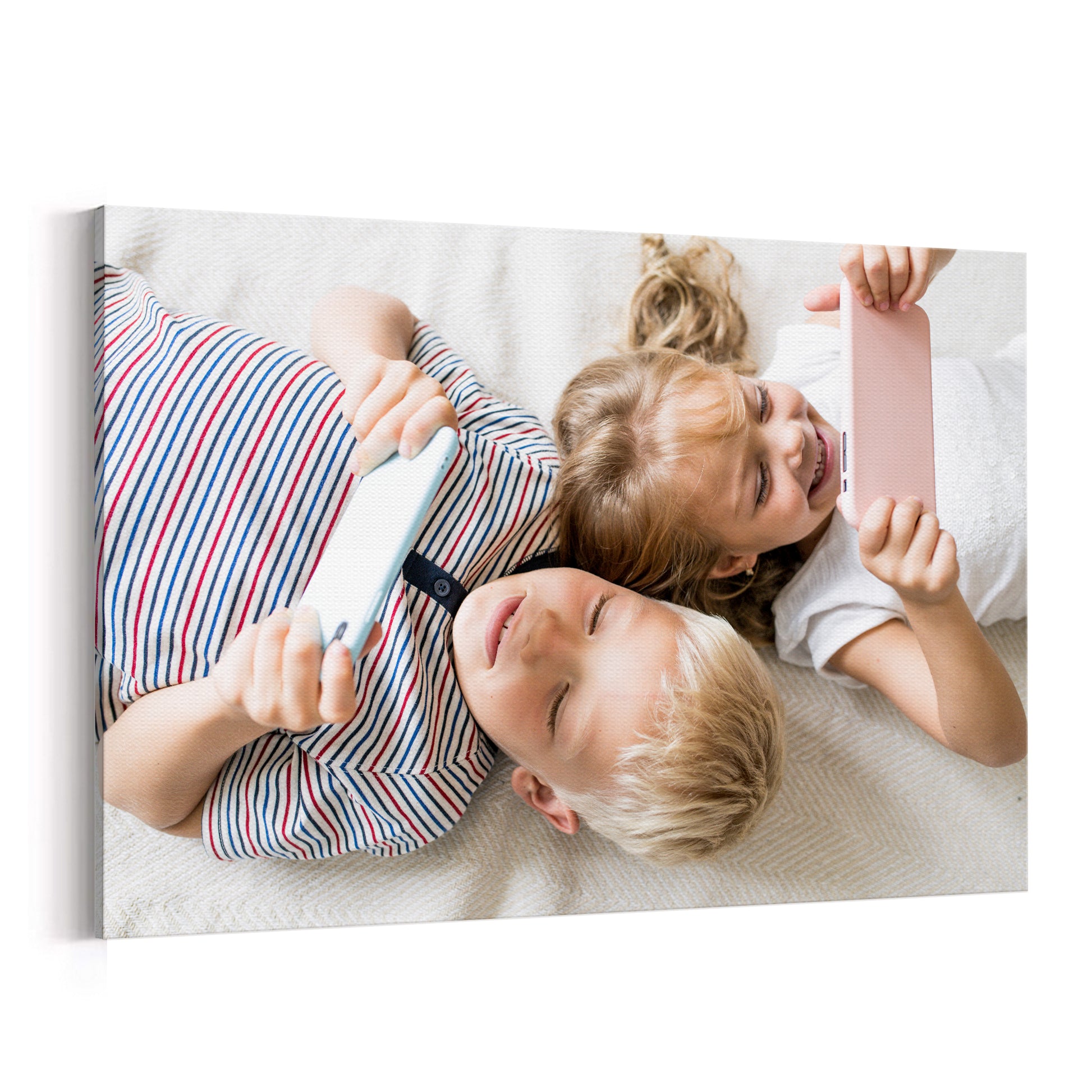 High-quality canvas print featuring a delightful scene of happy children – Perfect for brightening any space
