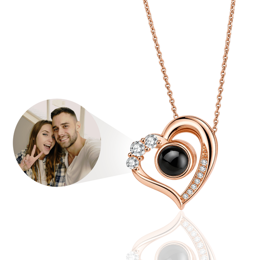The Secret Close to Your Heart — Personalised Photo Projection Necklace